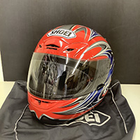 SHOEI X-9 PHASE TC-1 RED BLUE XLサイズ 61-62cm ショーエイ セーフティヘルメット
